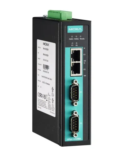 NPort IA5150A. 1-портовый усовершенствованный преобразователь. MOXA в Ярославле