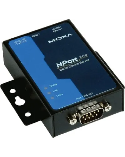 NPort 5110. Асинхронный сервер. MOXA в Ярославле