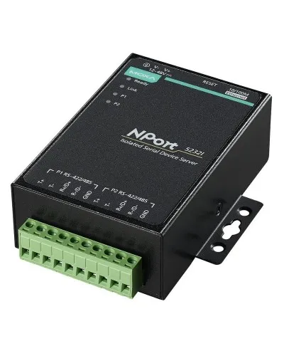 NPort 5232I. 2-портовый асинхронный сервер. MOXA в Ярославле