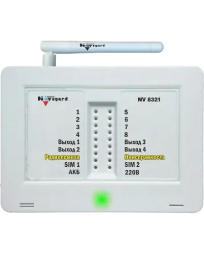 NV 8321. GSM сигнализация радиоканальная. NAVIgard в Ярославле