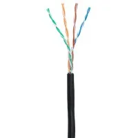 U/UTP 4pair, Cat5e, Out, PE (EC-UU004-5E-PE-BK-1). Кабель «витая пара» (LAN) для структурированных систем связи. NETLAN