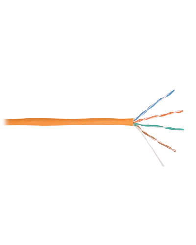 U/UTP 4pair, Cat5e, Solid, In, нг(А)-HF (NMC 4100C-OR). Кабель «витая пара» (LAN) для структурированных систем связи. NIKOMAX в Ярославле