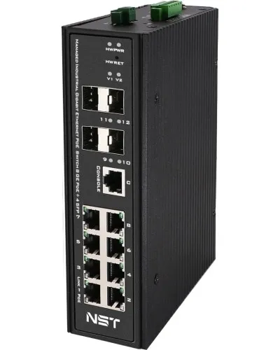 NS-SW-8G4G-SPL/IM. Коммутатор с PoE. NST в Ярославле
