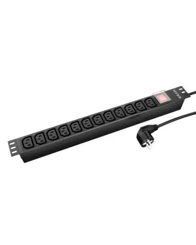 NTSS-PDU-DA2039 гор.размещ. 12xC13 базовые 16A Schuko 2м. Блок розеток 19. NTSS в Ярославле