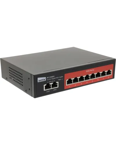 Netis P110GC. Коммутатор сетевой PoE неуправляемый. Netis в Ярославле