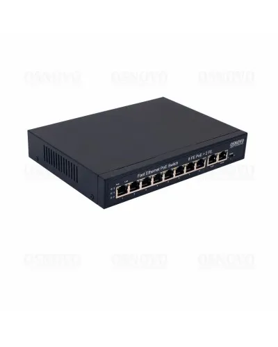 SW-21000(120W). Коммутатор 10-портовый  Fast Ethernet с PoE. OSNOVO в Ярославле
