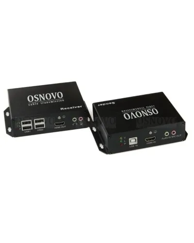 TLN-HiKMA/1+RLN-HiKMA/1. Удлинитель HDMI, USB, RS232, ИК-сигнала. OSNOVO в Ярославле