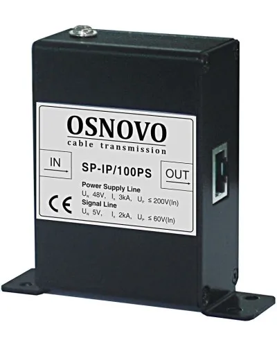 SP-IP/100PS. Устройство грозозащиты цепей Ethernet. OSNOVO в Ярославле