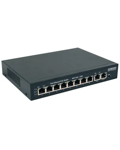 SW-20820(120W). Коммутатор 10-портовый  Gigabit Ethernet с PoE. OSNOVO в Ярославле