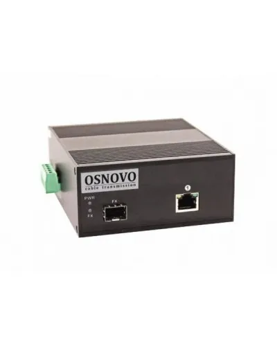 OMC-1000-11HX/I. Медиаконвертер оптический. OSNOVO в Ярославле