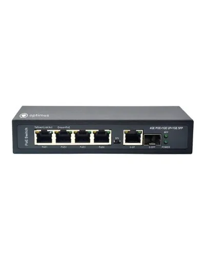 U1E-4G/1G/1S. Коммутатор с PoE . Optimus в Ярославле