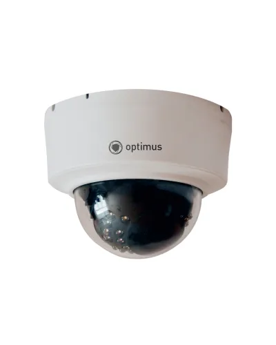 IP-E022.1(2.8)MP_DP01. Видеокамера IP купольная. Optimus в Ярославле