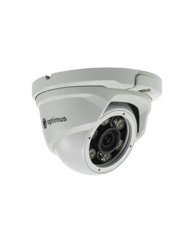 IP-E044.0(2.8-12)P. Видеокамера IP купольная. Optimus в Ярославле