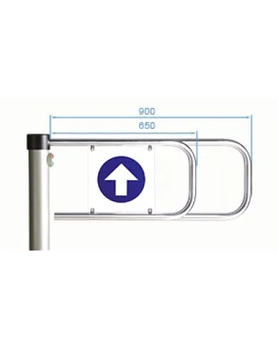 PERCo-ASG-900. Створка для калитки. PERCo в Ярославле