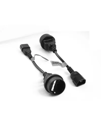 Cord PCM SCUT IEC320 to Type-F. Кабель IEC-320 C14 to Socket Type-F. POWERCOM в Ярославле