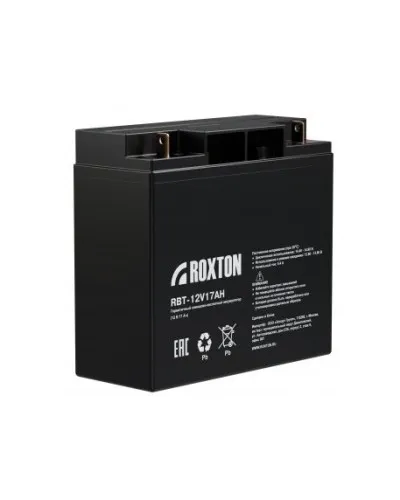 RBT-12V17AH. Аккумулятор герметичный свинцово-кислотный. ROXTON в Ярославле