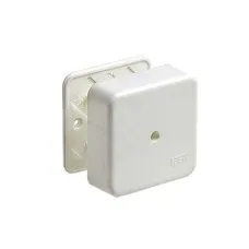 Коробка TYCO 80х80х25 (65005). Коробка универсальная для кабель-канала. RuVinil