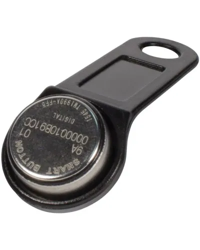DS 1990А-F5 (черный). Ключ электронный Touch Memory с держателем. SLINEX в Ярославле