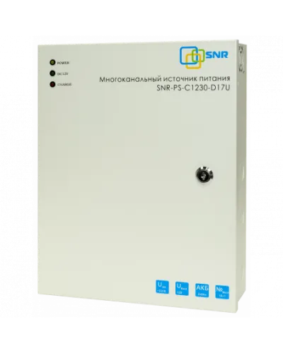 SNR-PS-C1230-D17U: Многоканальный источник питания 16x1.56А+ 1x5А, 12В DC, 30A в Ярославле