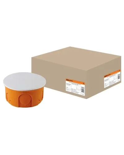 Распаячная коробка СП D80х40мм, крышка, IP20, TDM (SQ1402-1007). Распаячная коробка СП. TDM ЕLECTRIC в Ярославле