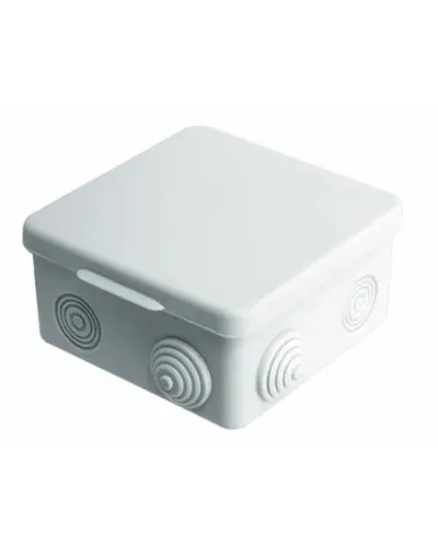 Коробка ОП 100х100х55мм, крышка, IP54, 8вх (SQ1401-0113). Распаячная коробка. TDM ЕLECTRIC в Ярославле