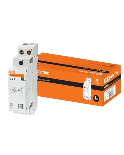 КМ 63/2-25 1НО;1НЗ (SQ0213-0007). Контактор модульный. TDM ЕLECTRIC в Ярославле
