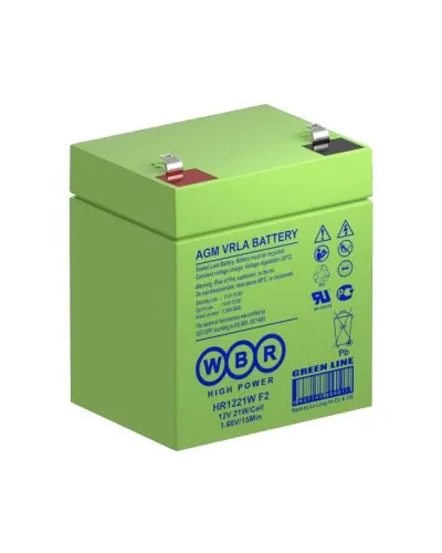 WBR HR1221W F2. Аккумулятор герметичный свинцово-кислотный. WBR в Ярославле