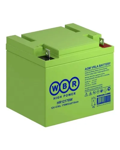 WBR HR12170W. Аккумулятор герметичный свинцово-кислотный. WBR в Ярославле