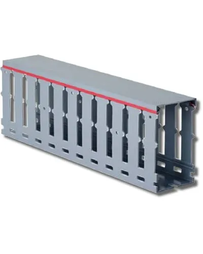 Короб перфорированный, серый RL12 100x80 (00153RL): Короб перфорированный в Ярославле