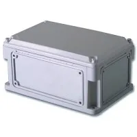 Корпус RAM box 600х300х160, высота крышки 35 мм, IP67 (563310). Корпус с фланцами и непрозрачной крышкой, без монтажной платы. ДКС