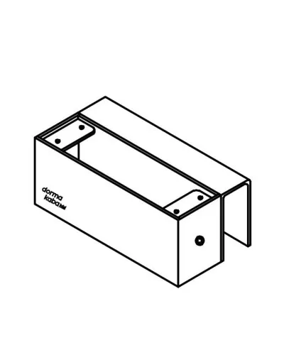 DBA-101 Glass Comfort. Комплект монтажный для цельностеклянной створки, для совместной работы с замком DB100.. dormakaba в Ярославле