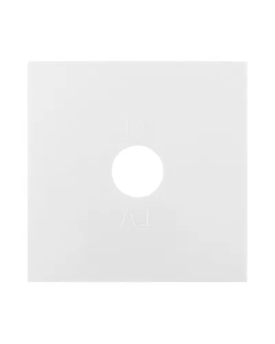 Накладка розетки TV, белый LK60 (865104-1). Накладка розетки TV. Экопласт в Ярославле