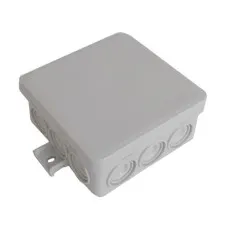 Коробка JBL085 85х85х38, 12вых., IP55, белая (44054W-1). Коробка монтажная. Экопласт