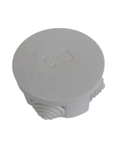 Коробка 3001 D70x36, 4 вых, IP55, серая (44001HF). Коробка монтажная. Экопласт в Ярославле