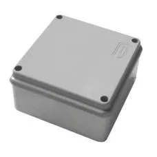 Коробка BJB/JBS100 100х100х55, 6 вых., IP56, серая (44057HF). Коробка монтажная, без галогена. Экопласт