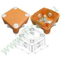 КМ-О-1010(П)(8к)-IP55: Коробка монтажная огнестойкая