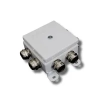 КМ-О (12к)-IP66-120х120, пять вводов: Коробка монтажная огнестойкая