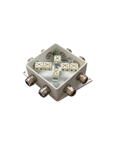 КМ-О (12к*6,0)-IP66-120х120, четыре ввода: Коробка монтажная огнестойкая в Ярославле