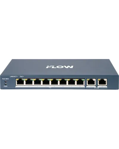 F-SW-EU410POE-V/L. Сетевой PoE коммутатор. i-FLOW в Ярославле