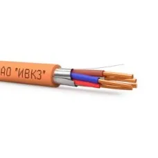 КПСЭнг(А)-FRHF 1х2х0,5 (ИВКЗ). Кабель для систем ОПС и СОУЭ огнестойкий, не поддерживающий горения, экранированный. ИВКЗ