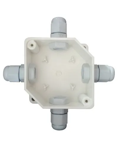 КР 60х60х30, IP65, с 4-мя кабельными вводами. Коробка распределительная. Магнито-Контакт в Ярославле