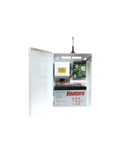 S400-2GSM-SBK25-W Нано (под АКБ 7Ач, цвет белый). Устройство оконечное объектовое приемно-контрольное c GSM коммуникатором. Проксима