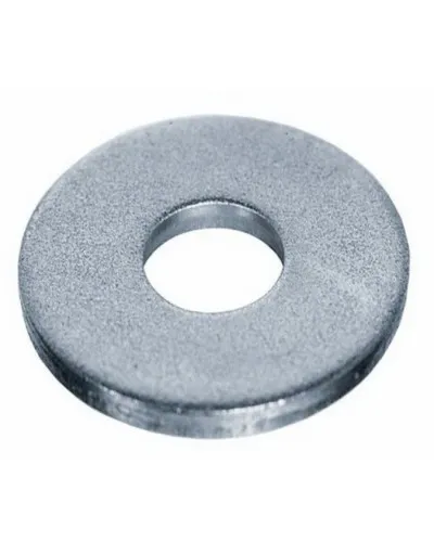 Шайба с широкими полями (кузовная) оцинкованная M6 (DIN 9021) (100 шт) (PR08.2377). Шайба с широкими полями. Промрукав в Ярославле