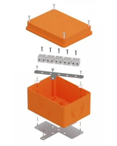 Коробка огнестойкая 150х110х90 E15-E120 для о/п (40-0351-FR6.0-10). Коробка огнестойкая для открытой установки. Промрукав в Ярославле