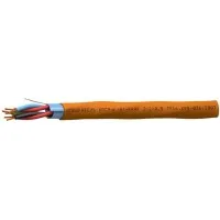 КПСЭнг(А)-FRHF 4х2х0,75 (Спецкабель). Кабель симметричный для систем охраны и противопожарной защиты огнестойкий, групповой прокладки, с пониженным дымо- и газовыделением. Спецкабель