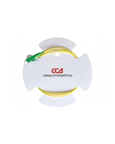 ШОС-SM/0.9 мм-LC/APC-p/t -1.0м (130201-03690). Пигтейл оптический. ССД (Связьстройдеталь) в Ярославле