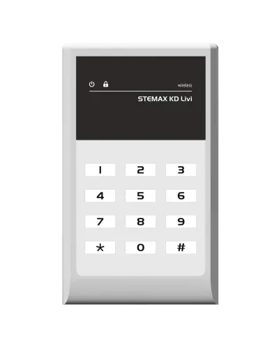 STEMAX KD Livi (серый). Беспроводная кнопочная кодовая панель. Стелс НПП в Ярославле